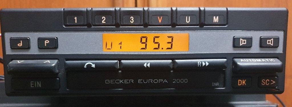 Becker radio Europa 2000, Enlèvement ou Envoi, Comme neuf
