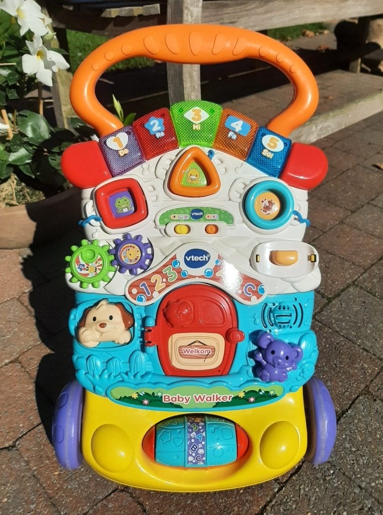 VTech Baby 2-in-1 Baby Walker/Loopwagen met licht en geluid, Ophalen, Gebruikt, 6 maanden tot 2 jaar