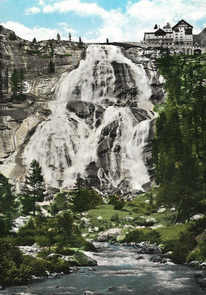 1960 - ITALIË - Formazza: Cascata del Toce + FORMAZZA, Verzenden, 1940 tot 1960, Gelopen, Italië