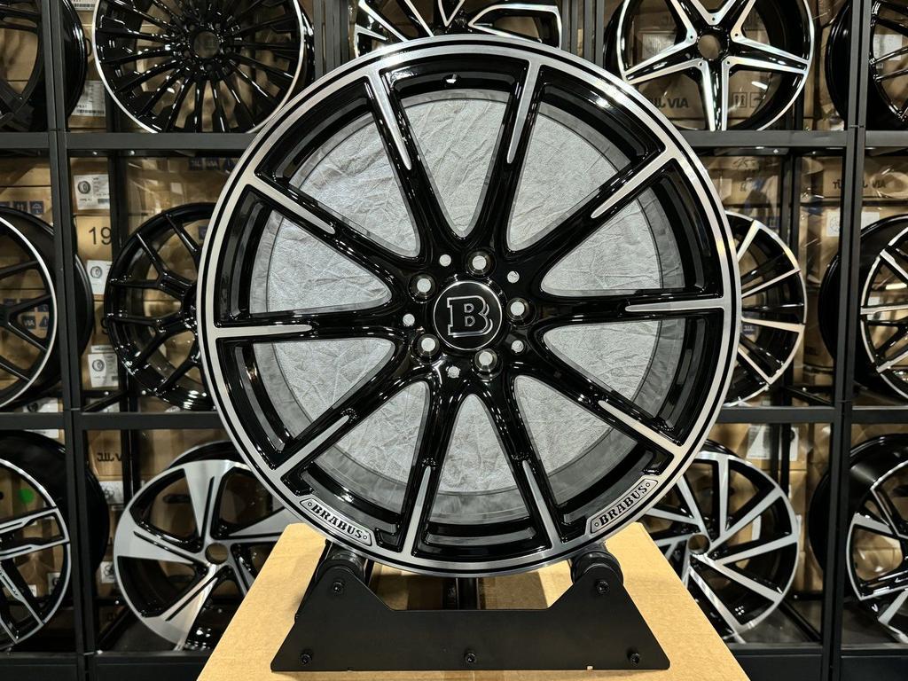 20'' Mercedes BRABUS look velgen C E S GLC GLE KLASSE NIEUW, Auto-onderdelen, Banden en Velgen, Band(en), Personenwagen, Nieuw