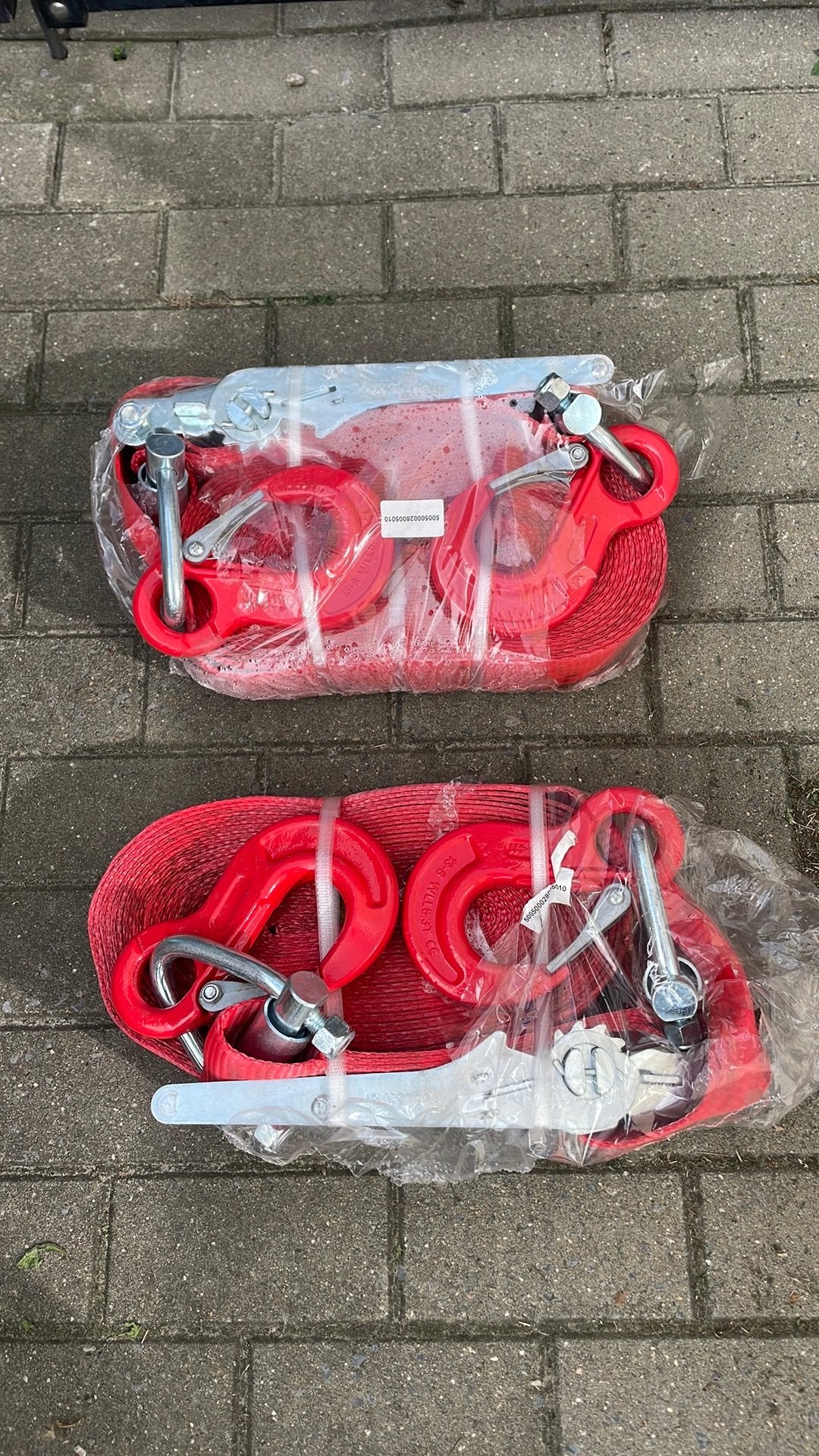2x spanband 75mm, Ophalen, Nieuw