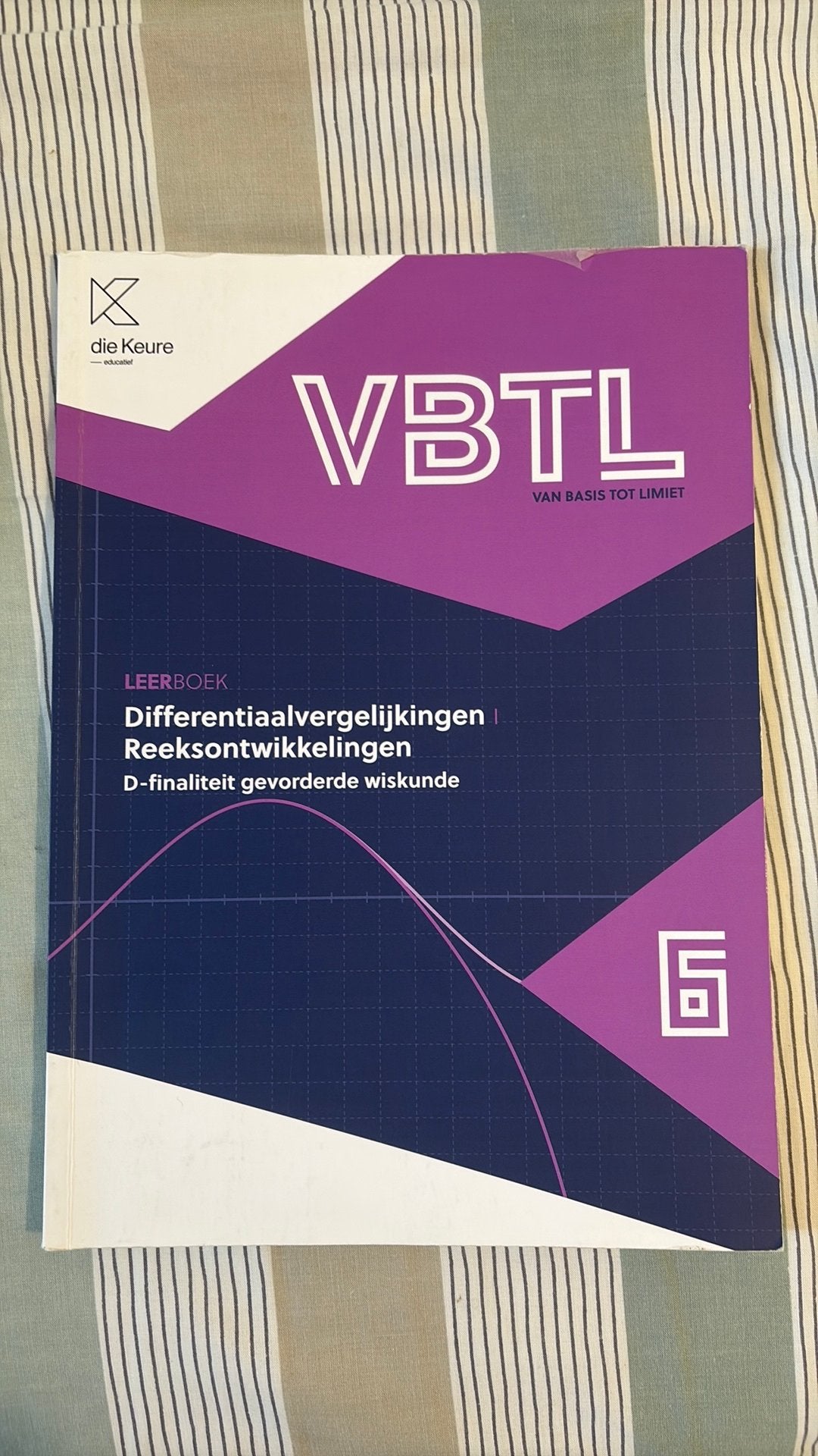 VBTL 5/6 - leerboek Differentiaalvergelijkingen en reeksontw, Ophalen of Verzenden, Zo goed als nieuw, ASO, Wiskunde B