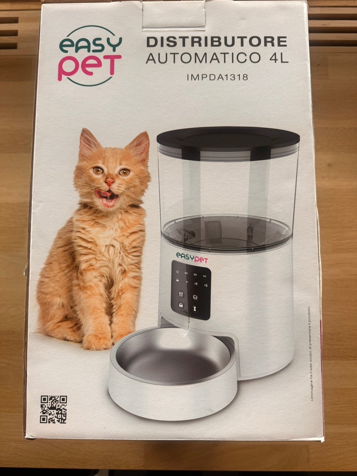 Easy Pet automatische voerautomaat 4L. Nieuw in doos, Ophalen, Nieuw