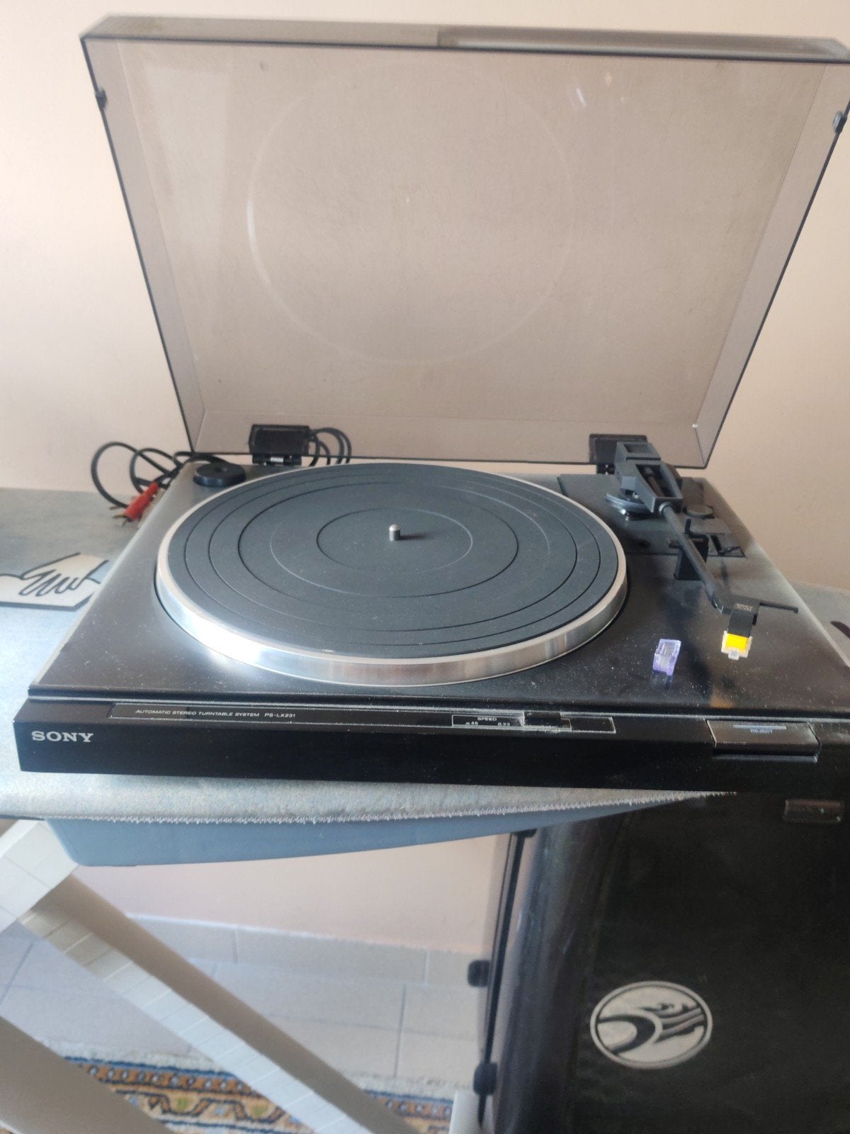 Sony PS LX231 automatische platenspeler, TV, Hi-fi & Vidéo, Tourne-disques, Tourne-disque, Comme neuf, Enlèvement, Automatique