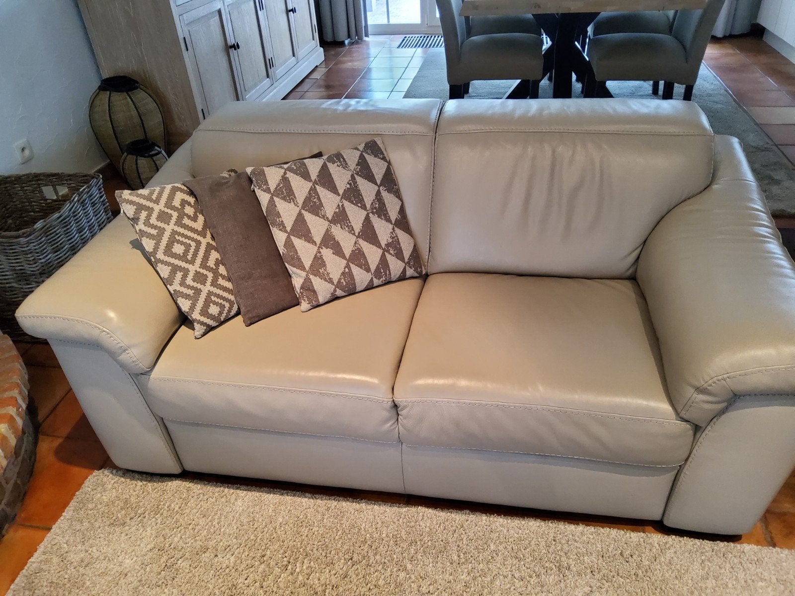 lederen salon Natuzzi, Huis en Inrichting, Ophalen