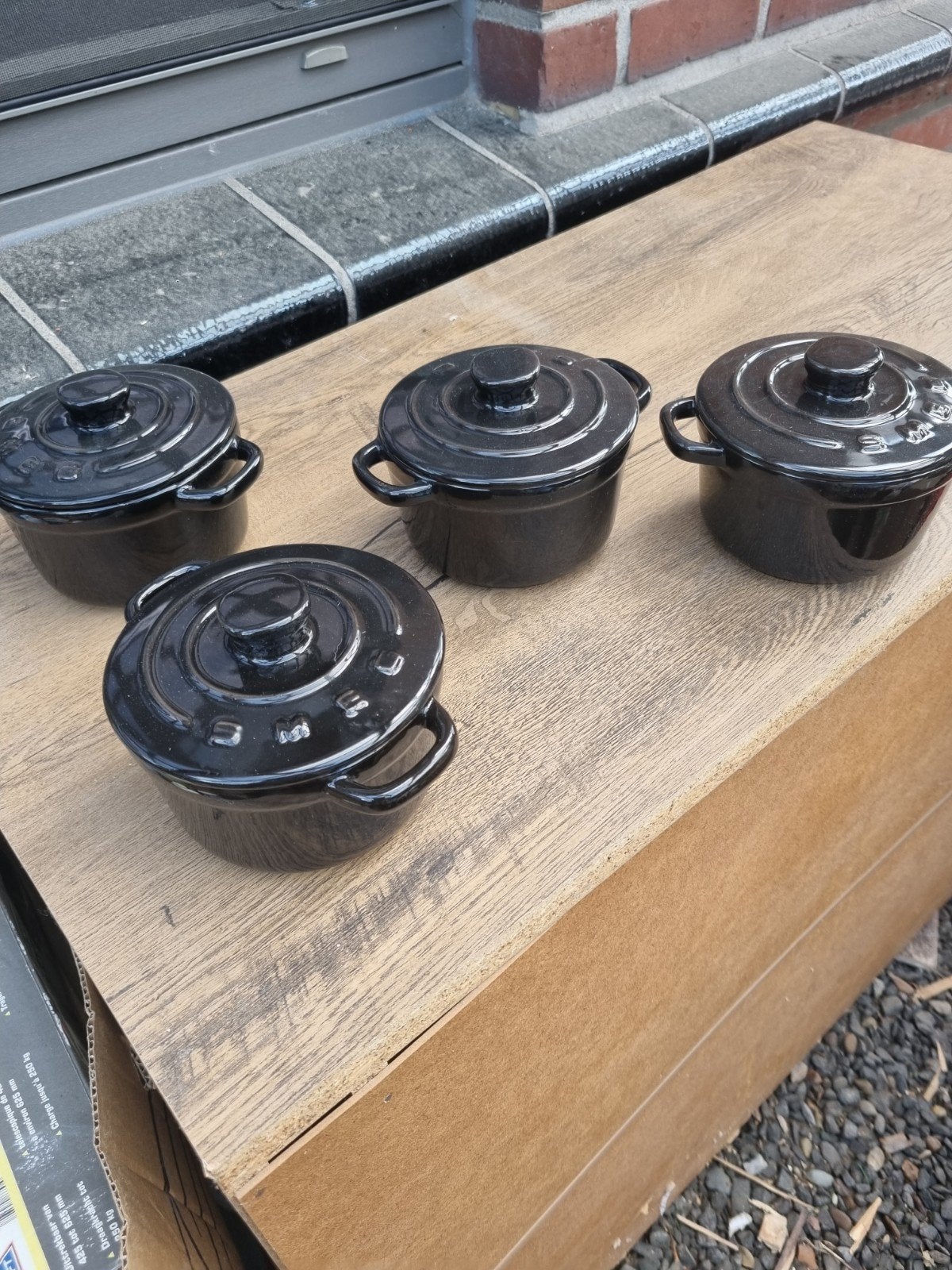 Potjes, Ophalen