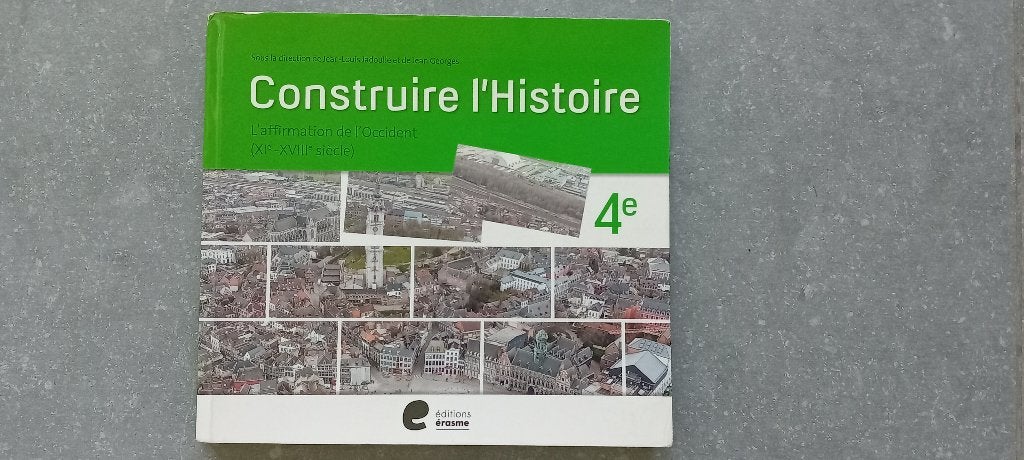 Construire l’Histoire 4ème année, Livres, Livres scolaires, Enlèvement ou Envoi, Utilisé, Secondaire, Histoire
