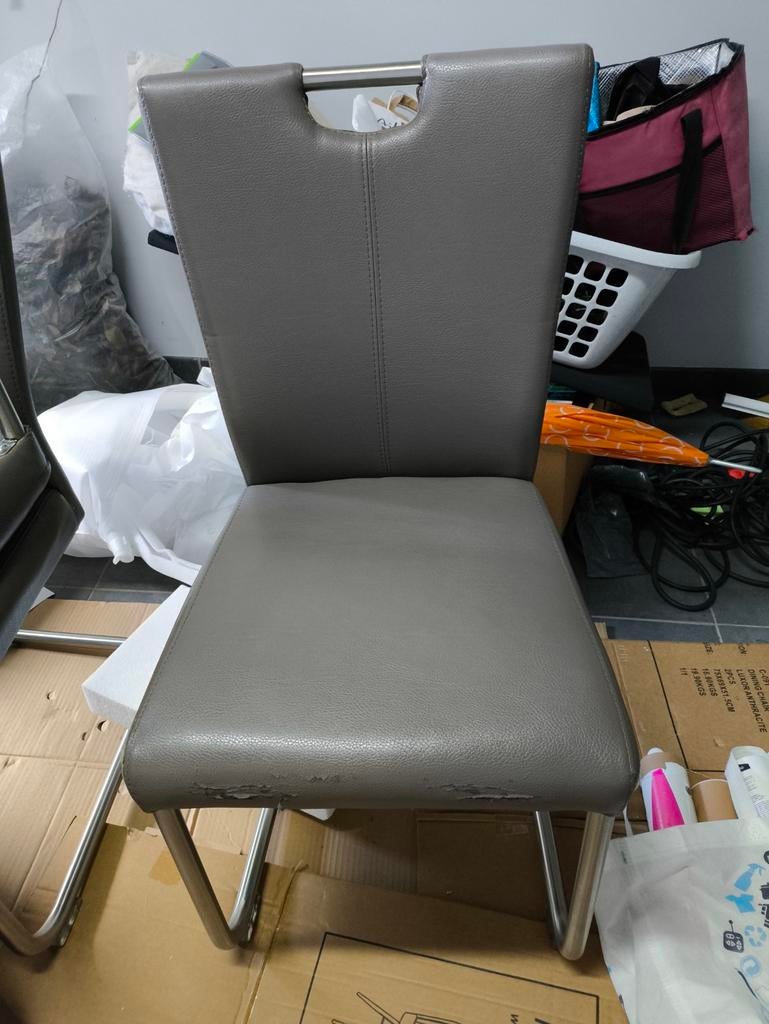 6 eetkamer stoelen, Ophalen