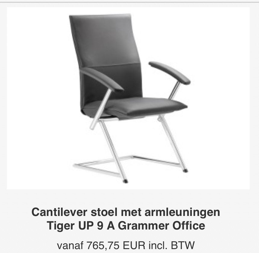 lederen stoelen , zware uitvoering, brede zit, Ophalen, Zwart, Zo goed als nieuw, Modern