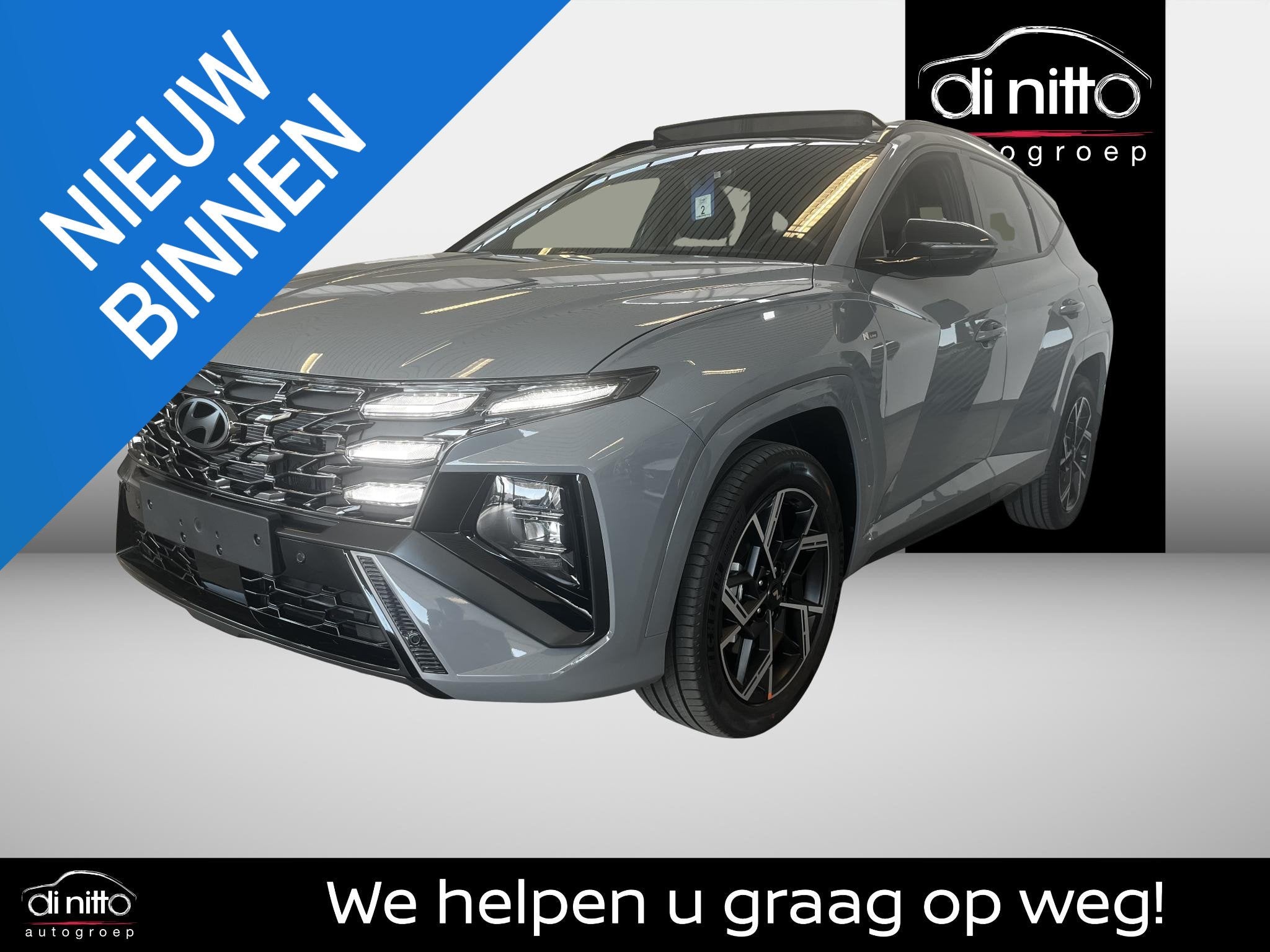 Hyundai Tucson HEV 1.6 T-GDI Feel Shadow N-Line, Auto's, 4 cilinders, 175 kW, Bedrijf, 5 zetels