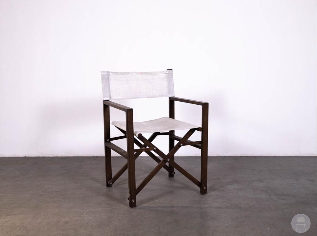 Regisseursstoel Richard wood look (66 stuks), Huis en Inrichting, Stoelen, Kunststof, Gebruikt, Bruin, Ophalen of Verzenden