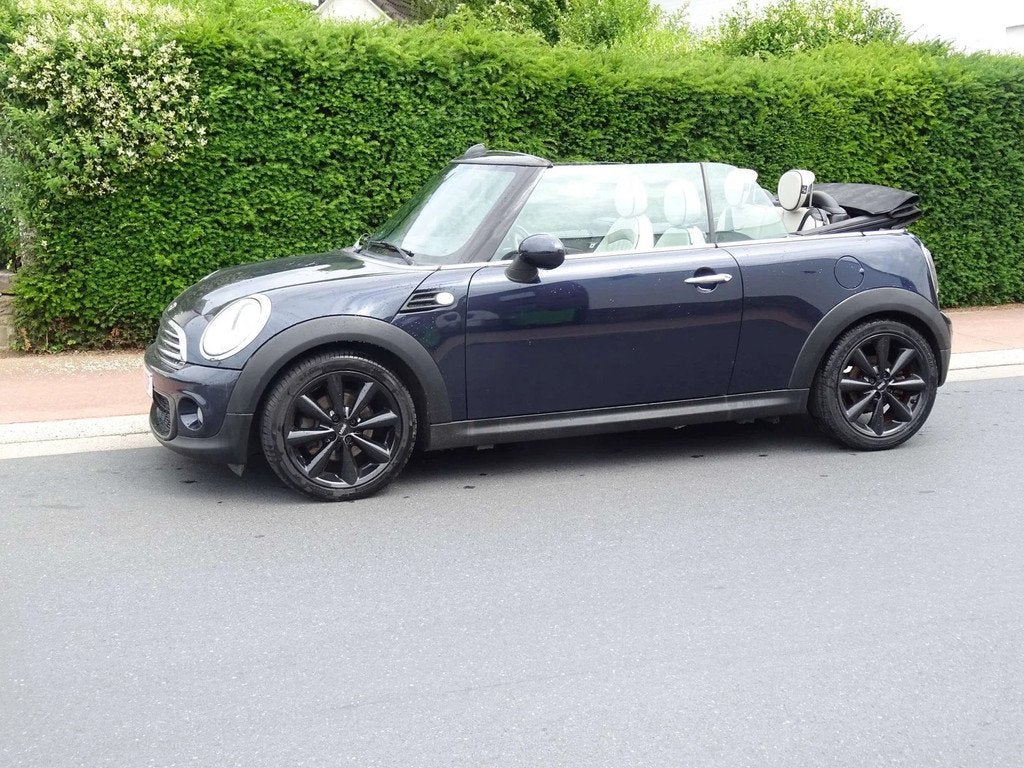 MINI Cabrio Cooper D Mini Cabriolet 1.6 D Cooper DPF, Auto's, Gebruikt, 4 cilinders, Cabriolet, Leder