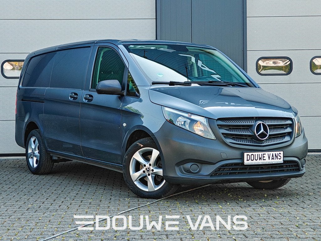 Mercedes-Benz Vito 109 L2 Trekhaak Carplay Airco Camera MARG, Achat, Euro 6, Entreprise, Noir
