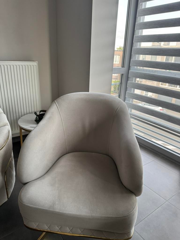 Zetels, Huis en Inrichting, Ophalen, Zo goed als nieuw, Driepersoons, Stof