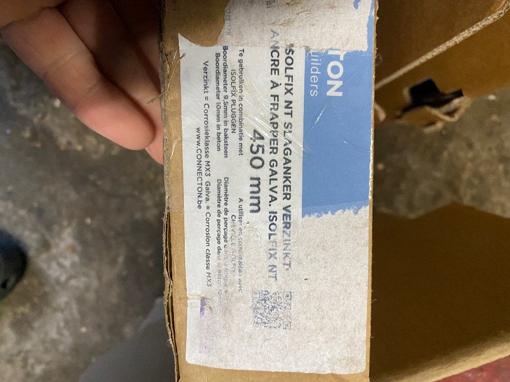 slaganker voor isolfix NT-P metselwerk, Doe-het-zelf en Bouw, Ophalen, Nieuw
