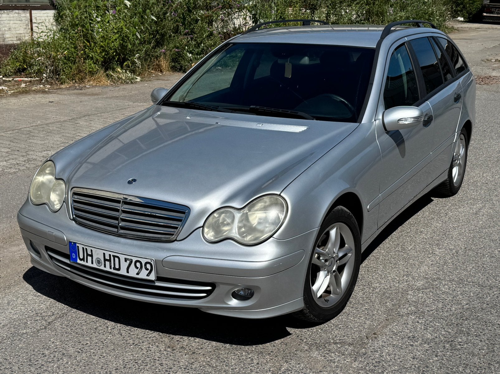 Mercedes C200 Compresseurs 2006 Facelift papiers Valablle, Argent ou Gris, Achat, Boîte manuelle, Noir