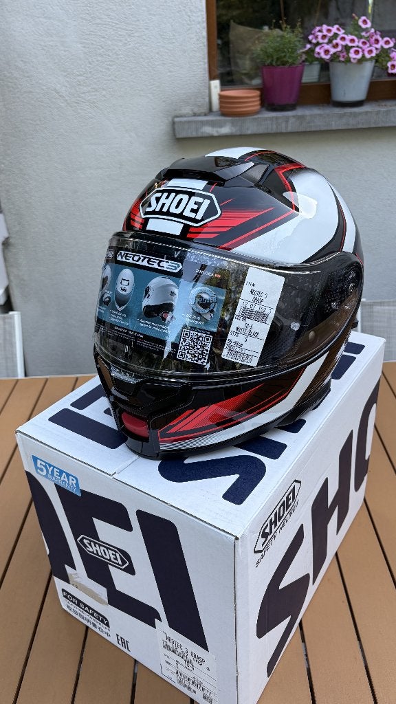 SHOEI NEOTEC 3 HELM NEGEN MAAT S NOOIT GEDRAGEN!, Motoren, Kleding | Motorhelmen, Overige typen, S, Shoei, Nieuw met kaartje, Ophalen
