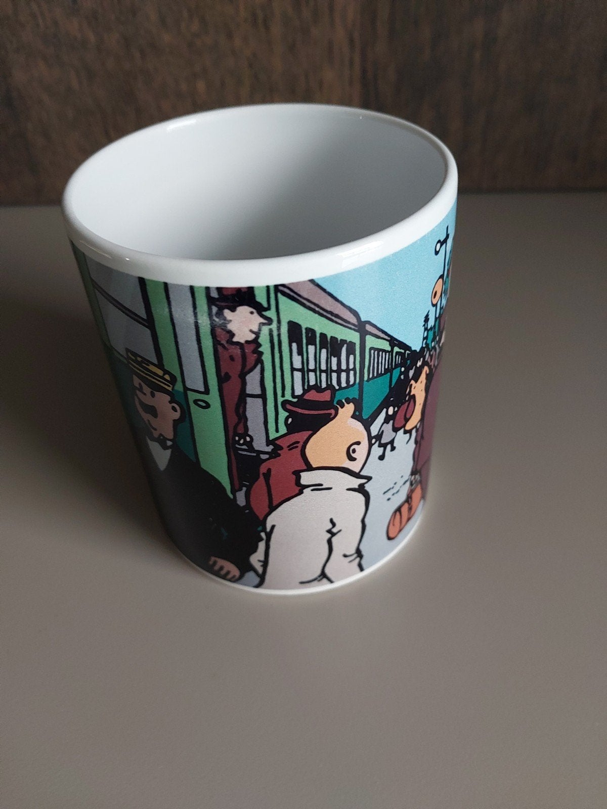 Sac à mug Tintin et épinglette Expo, Collections, Enlèvement ou Envoi, Tintin