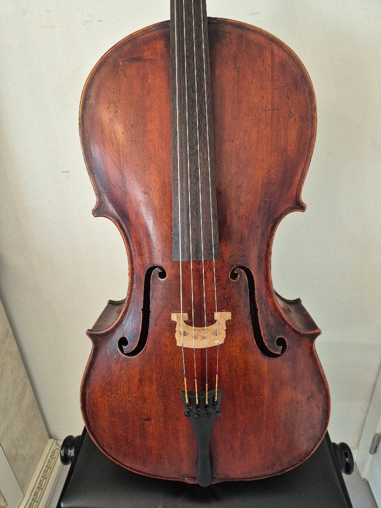 Oude 4/4 Cello - Aegidius Kloz Mittenwald 1799, Ophalen, Gebruikt, 4/4-cello, Met koffer