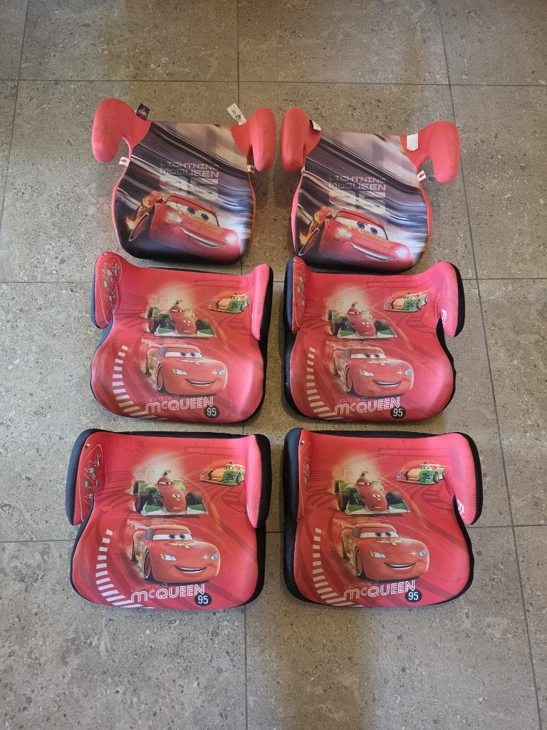 5 zitverhogers Cars (ook per stuk te koop), Ophalen, Gebruikt