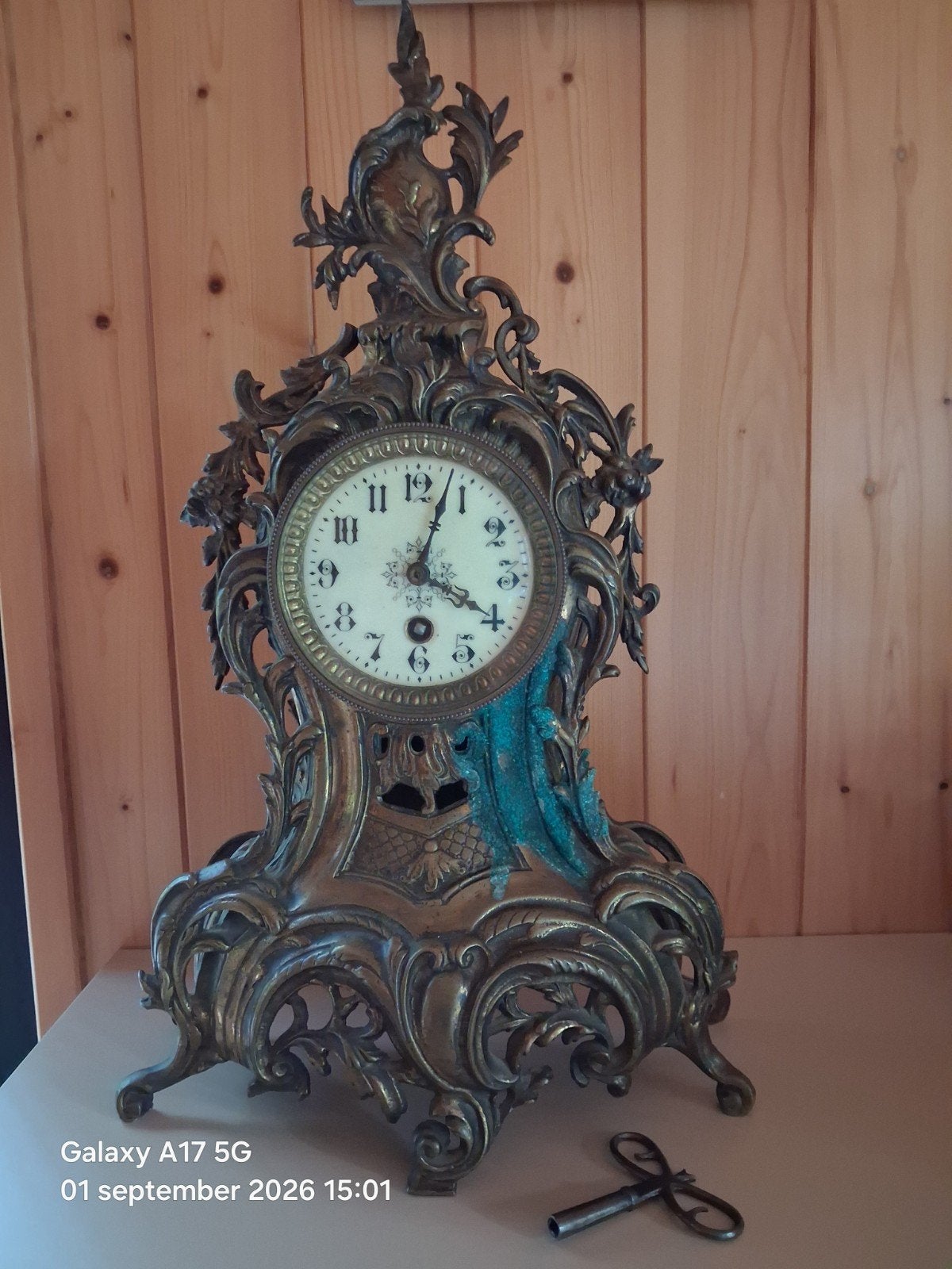 horloge baroque. Voir la description., Antiquités & Art, Enlèvement