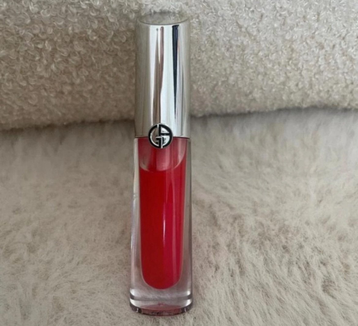 Armani beauty prisma gloss cherry glaze, Lippen, Nieuw, Ophalen of Verzenden, Make-up