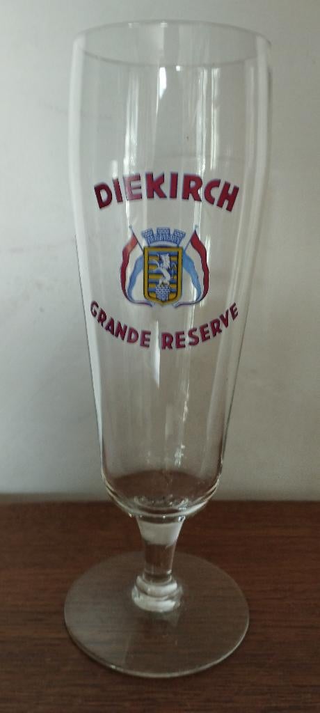 Verre Diekirch Grande Réserve, Ophalen of Verzenden, Zo goed als nieuw, Glas of Glazen, Overige merken