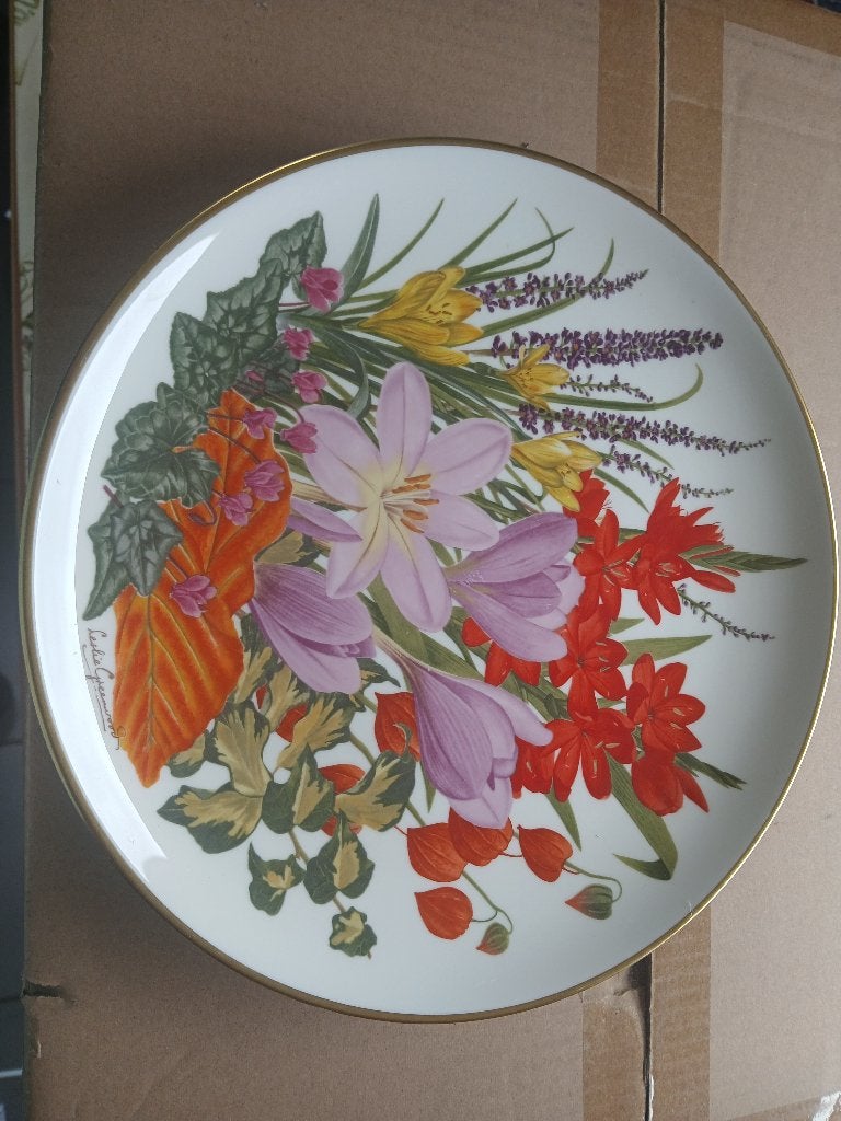 Assiette en porcelaine Franklin, Antiquités & Art, Enlèvement ou Envoi