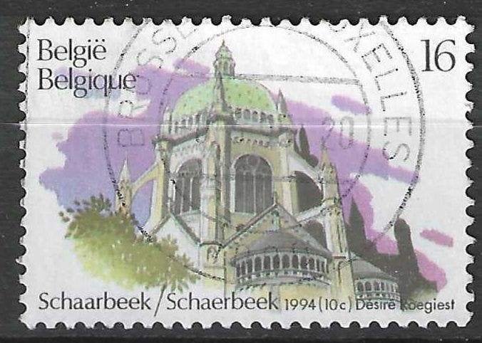 Belgique 1994 - Yvert 2557 /OBP 2563 - Tourisme - 16 F. (ST), Envoi, Affranchi, Oblitéré