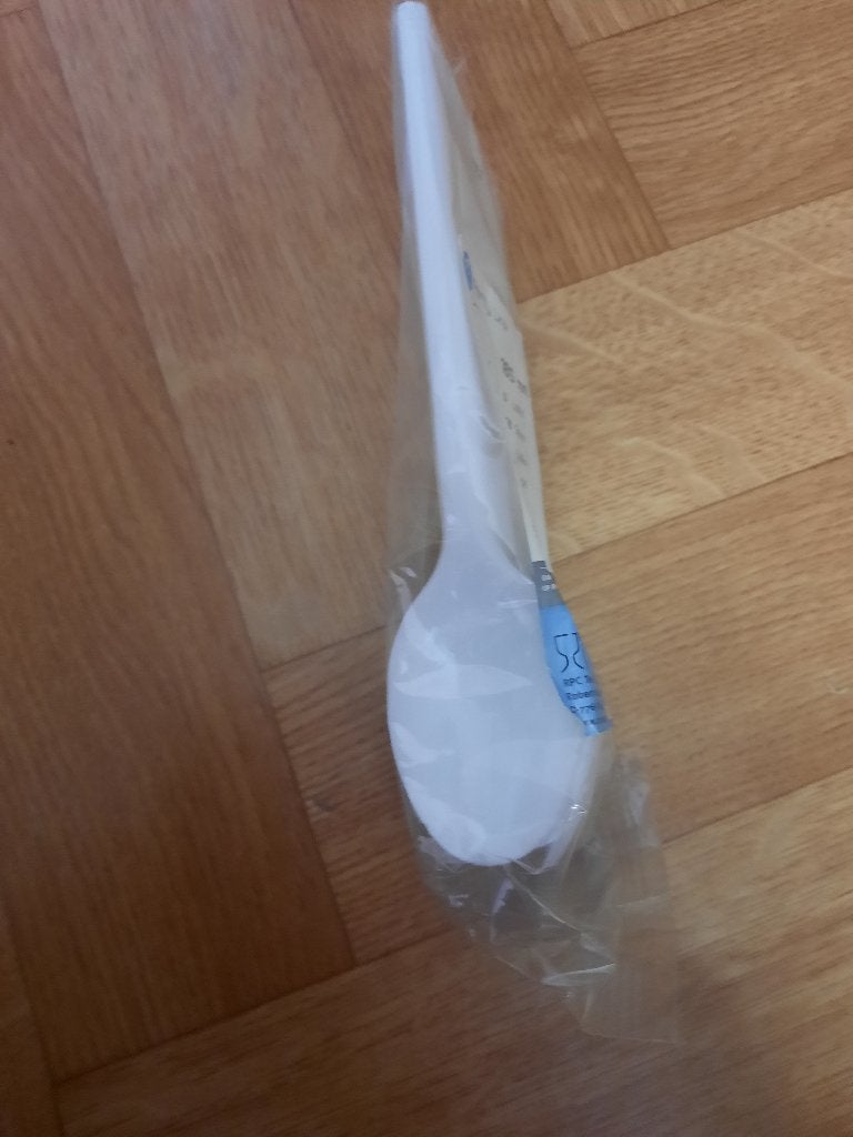 pakket van 25 plastieken lepels, nieuw, Ophalen of Verzenden, Nieuw