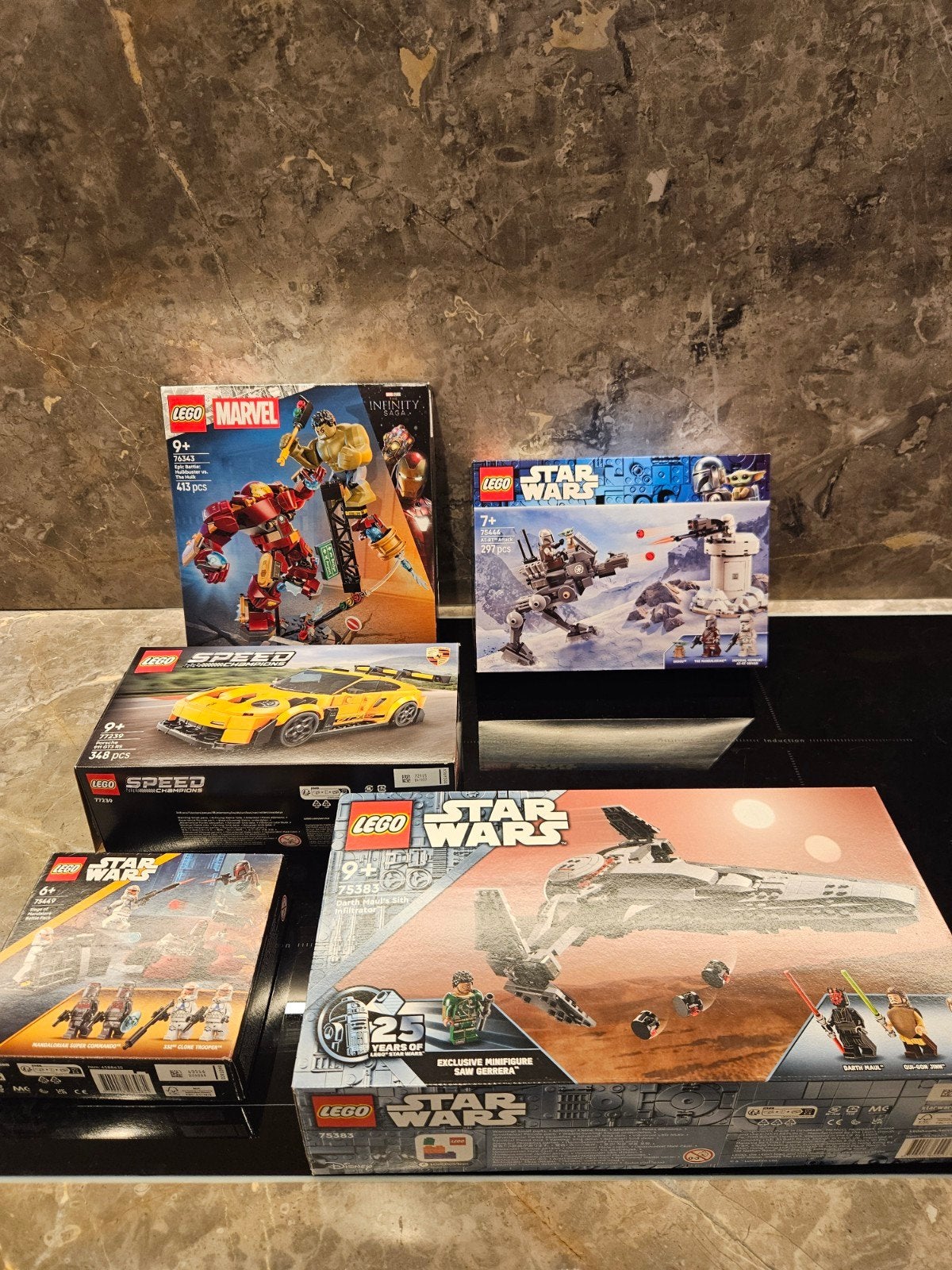 5 sets Lego, Enlèvement ou Envoi, Instructions incluses, Lego, Star Wars