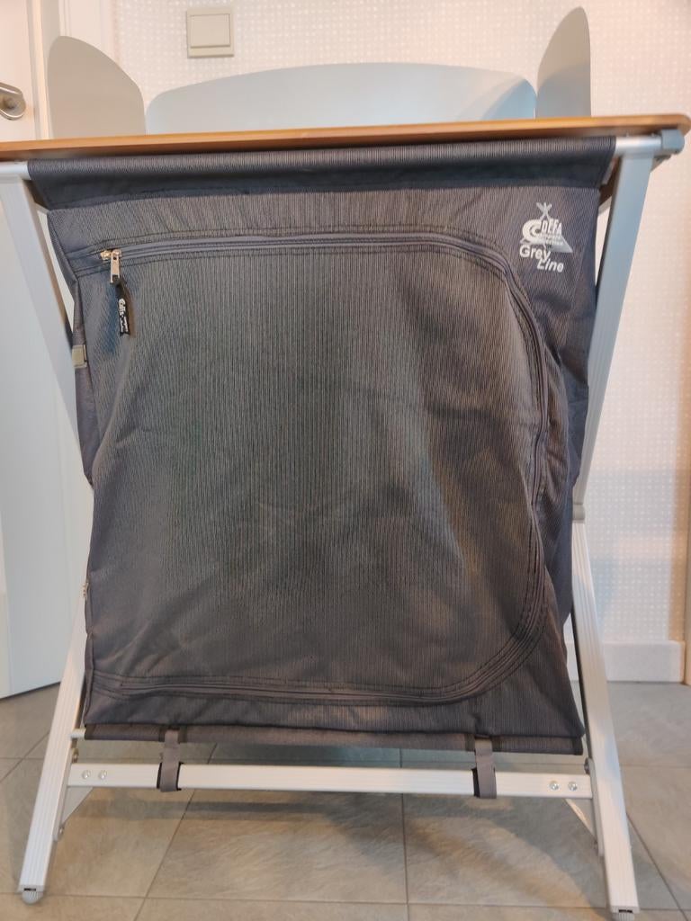 Kampeer keukenkast Deffa Grey Line Easy folding, Caravans en Kamperen, Kampeermeubelen, Nieuw, Campingkast, Ophalen