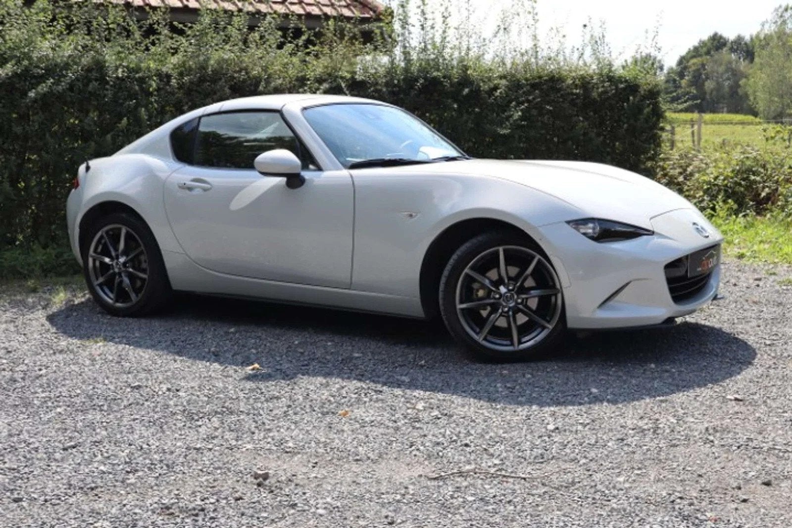 Mazda MX-5 MX-5 Roadster Cabrio 2.0i (bj 2018, automaat), Auto's, Automaat, Euro 5, Gebruikt, Zwart