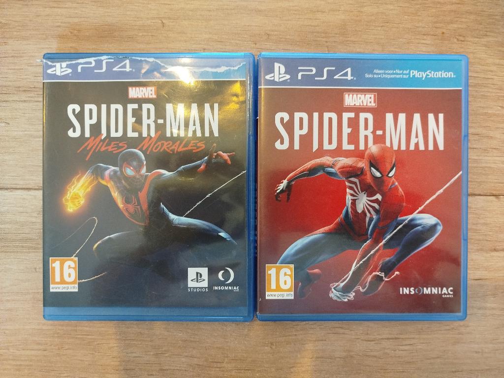 Spider-man PS4-spellen, Ophalen, Zo goed als nieuw