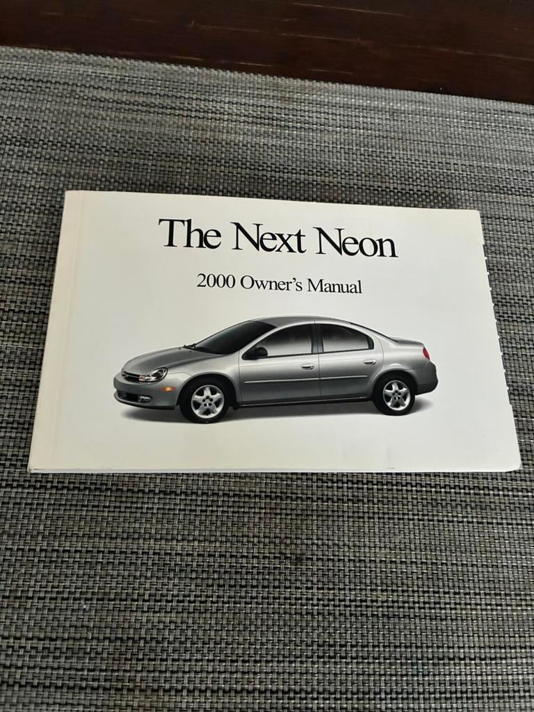 notice mode d’emploi Chrysler néon 2000, Ophalen