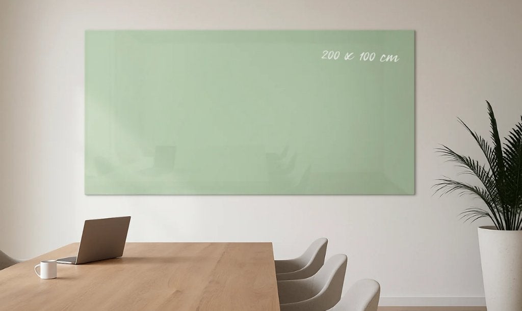 glassboard 100 x 200cm, Vergader- of Presentatieruimte, Ophalen, Nieuw zonder verpakking, Inrichting