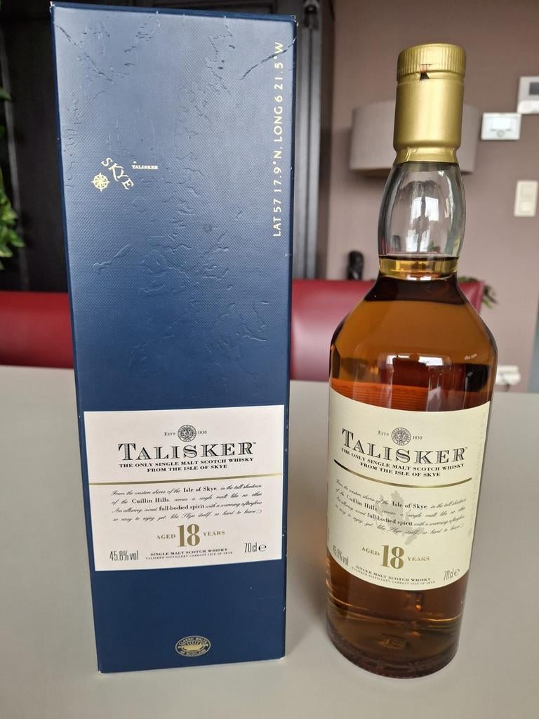 Talisker 18 ans, Enlèvement