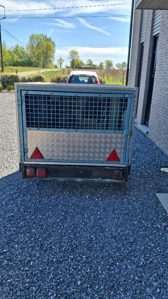 remorque fermée, Auto diversen, Aanhangers en Bagagewagens, Ophalen, Gebruikt