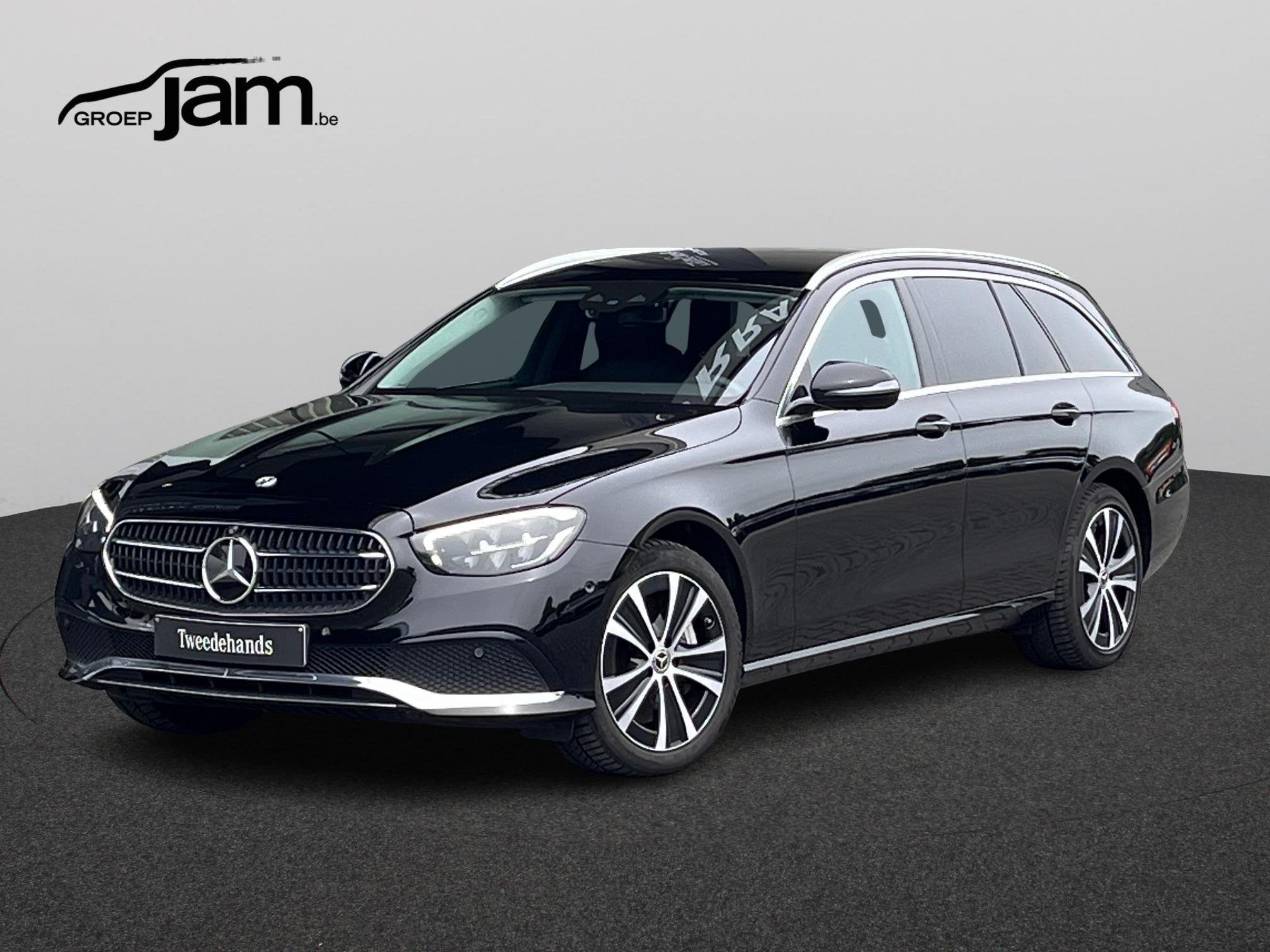 Mercedes-Benz E 300 de T Autom., Auto's, Automaat, 4 cilinders, Zwart, Plug-in hybride