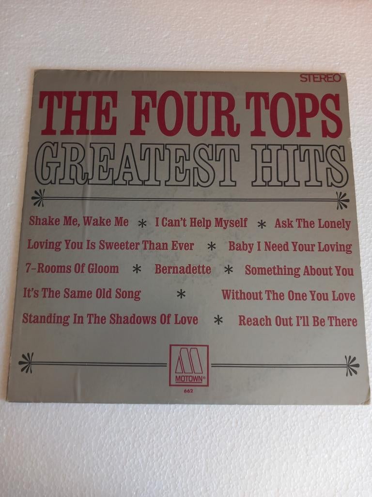 THE FOUR TOPS . GREATEST HITS. 1967 USA. LP, Cd's en Dvd's, Vinyl | Overige Vinyl