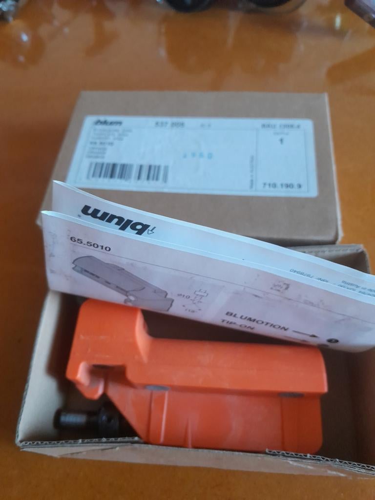 Originele Blum boormal voor Tip-On, Doe-het-zelf en Bouw, Ophalen of Verzenden, Zo goed als nieuw