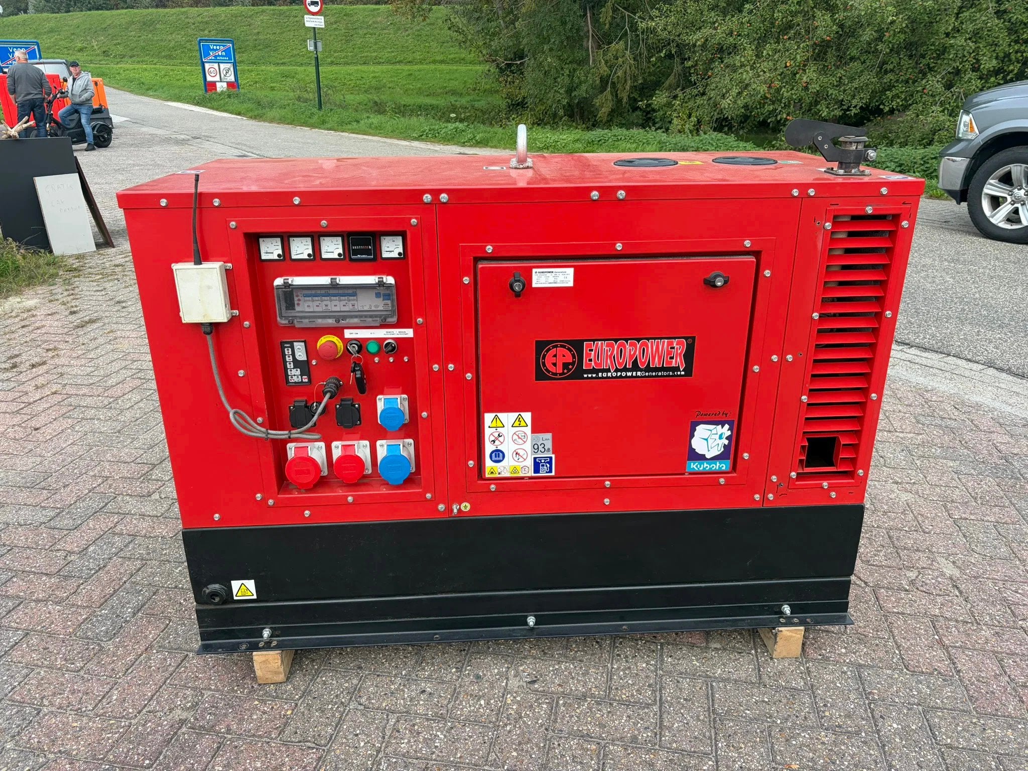 Europower EPS183TDE 18 kVA Kubota aggregaat generatorset