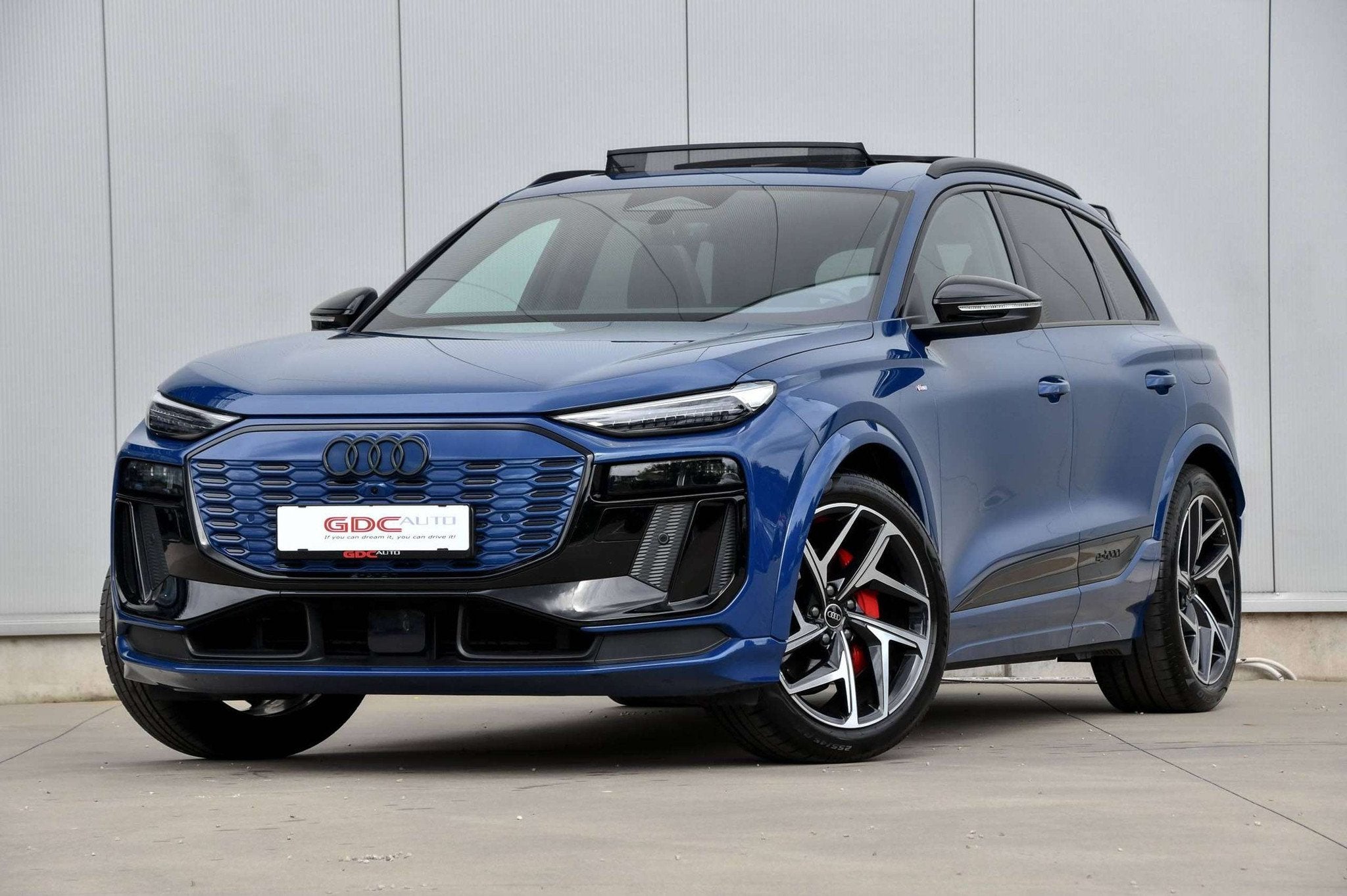 Audi Q6 e-tron Q6 e-Tron Performance S line l Carbon spoiler, Auto's, Audi, Automaat, Achterwielaandrijving, Gebruikt, Zwart