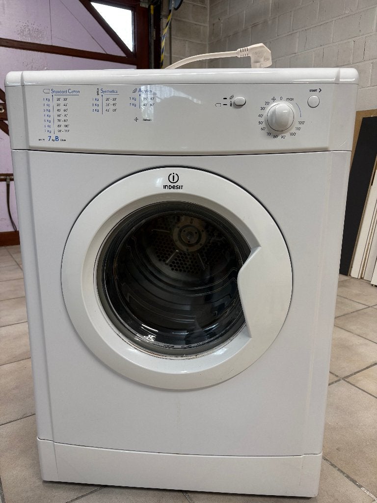 Sèche-linge Indesit idv 75 - 100€, 6 à 8 kg, Comme neuf, Chargeur frontal, Enlèvement