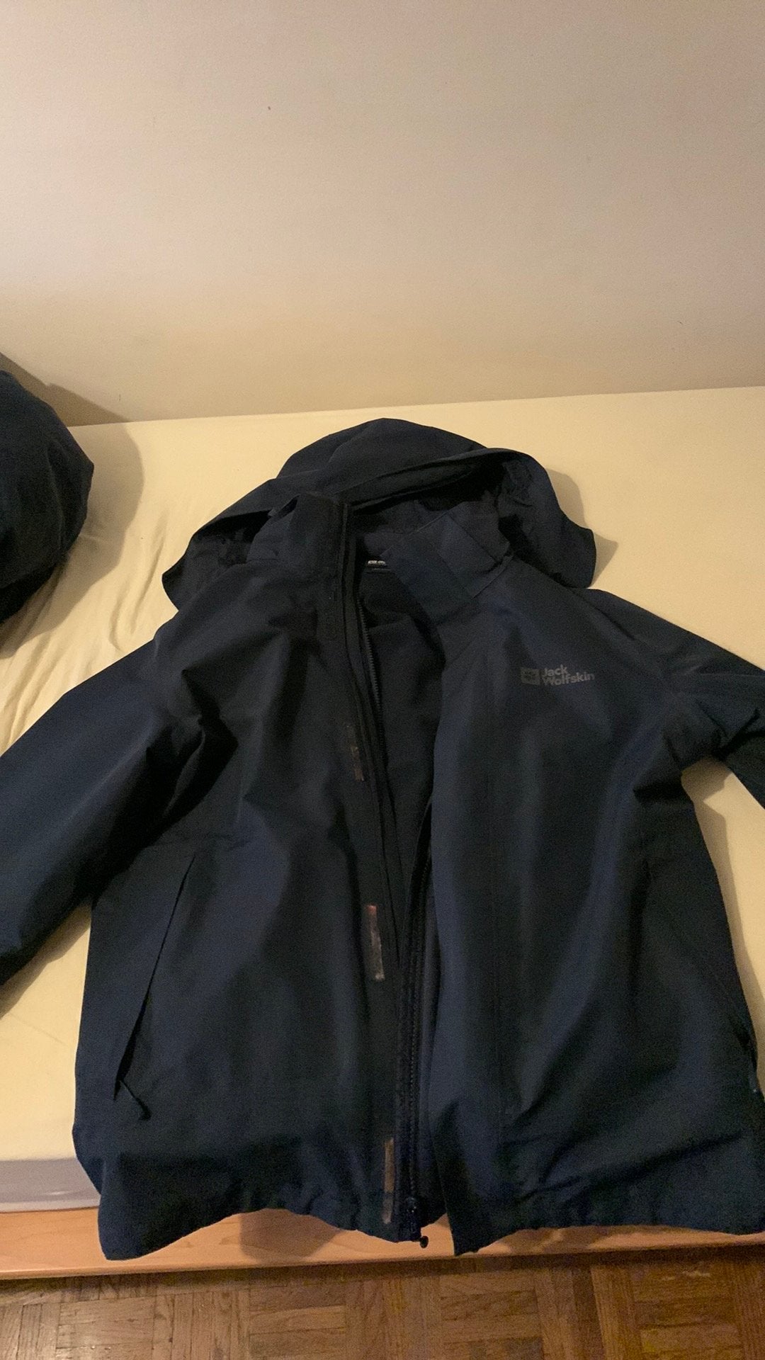 winterjas Jack&wolfskin, Kleding | Heren, Jassen | Winter, Ophalen, Nieuw, Maat 48/50 (M), Blauw