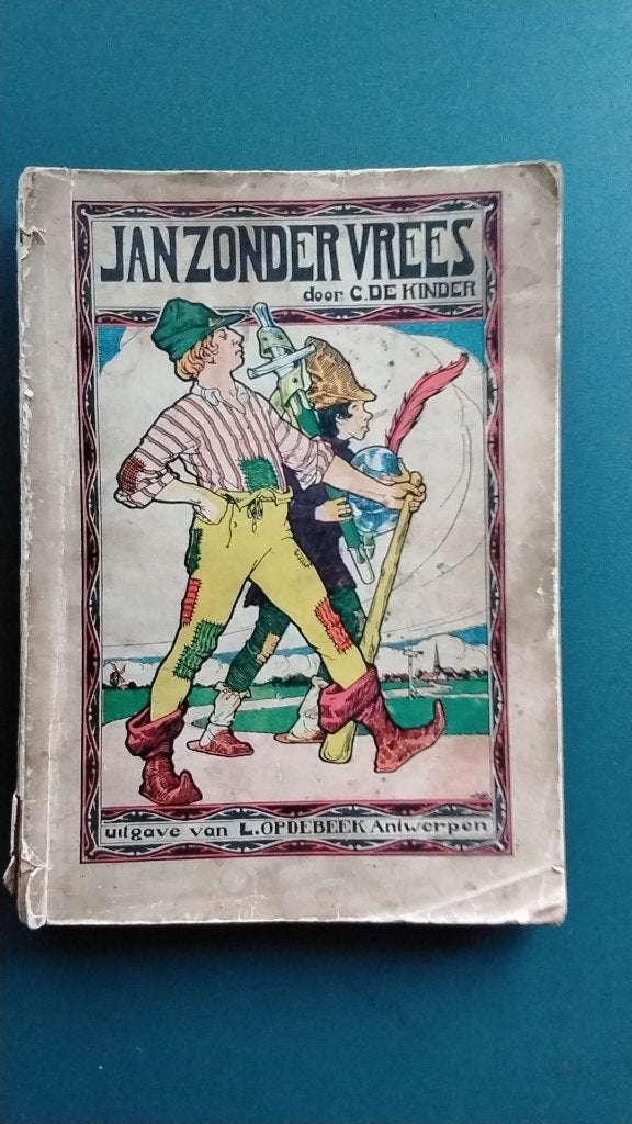 Boek Jan Zonder Vrees uit 1940., Gelezen, Ophalen of Verzenden, Fictie, De kinder