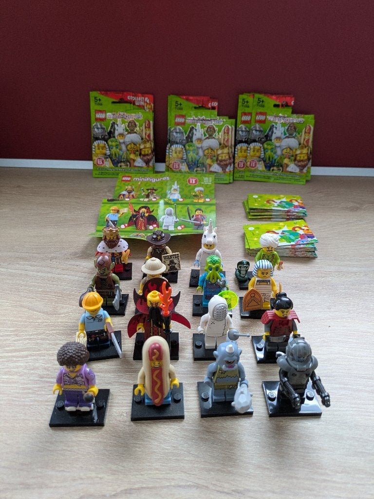 LEGO 71008 - Minifigures série 13 (série complète), Ophalen, Lego, Zo goed als nieuw, Minifiguren serie