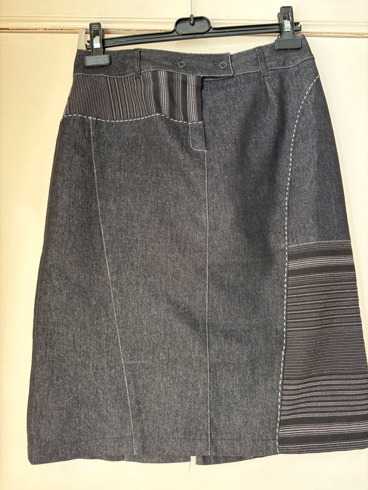 Armand Thiery vintage rechte rok met patchwork, maat 42, Kleding | Dames, Ophalen of Verzenden, Zo goed als nieuw