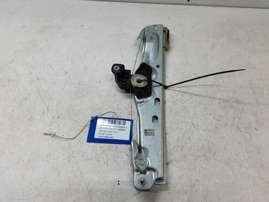 MECANISME VITRE ARRIÈRE DROIT Opel Astra K (13406678), Opel, Opel Automobile GmbH, Utilisé, Kontakt-opel@opel.com