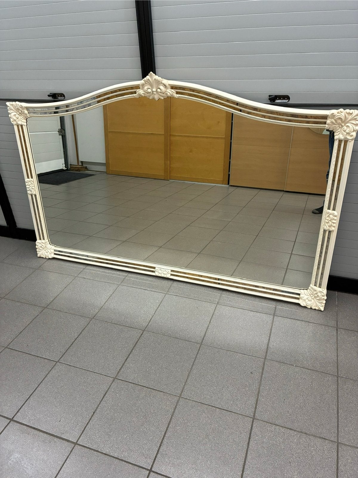 Mooie spiegel, Ophalen, Gebruikt, 100 tot 150 cm, 125 cm of meer